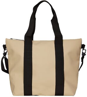 Rains Tote Bag Mini W3 sand Zand - H 36 x B 35 x D 13