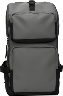 Rains Trail Cargo Backpack W3 grey Grijs - H 45 x B 26 x D 12 cm
