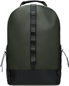 Rains Trail Clip Front Backpack W3 green Groen - H 52 x B 34 x D 16,5 cm