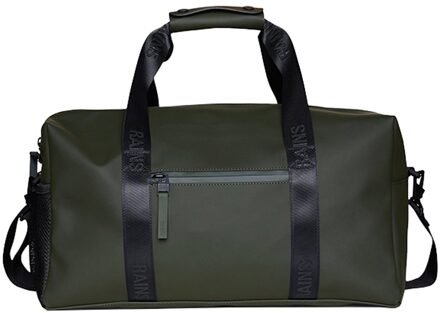 Rains Trail Gym Bag W3 green Weekendtas Groen - H 25 x B 49 x D 22