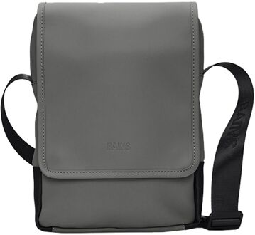 Rains Trail Reporter Bag W3 grey damestas Grijs - H 27 x B 21 x D 6 cm
