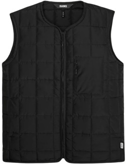 Rains Veelzijdige Liner Vest voor laagjes Rains , Black , Dames - M