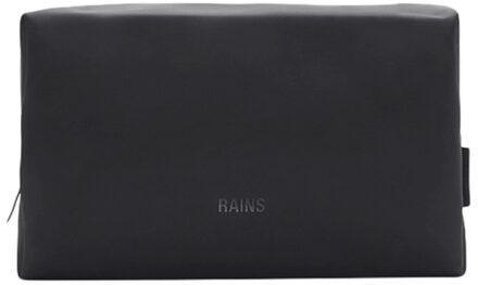 Rains Wash Bag Large black Zwart - H 17 x B 27 x D 14.5
