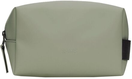Rains Wash Bag Small W3 drift toilettas Groen - H 13 x B 21 x D 11 cm