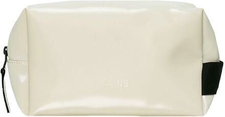 Rains Wash Bag Small W3 shore toilettas Beige - H 13 x B 21 x D 11 cm