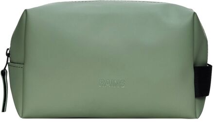 Rains Wash Bag Small W3 well toilettas Groen - H 13 x B 21 x D 11 cm