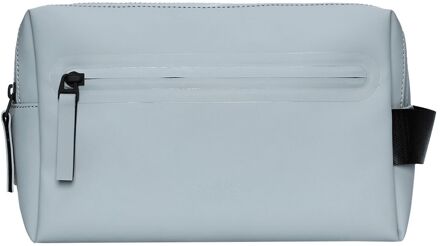 Rains Wash Bag Zip W3 pool toilettas Blauw - H 16 x B 25 x D 12 cm