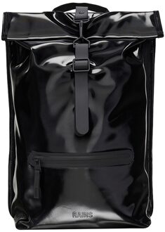 Rains Waterdichte Rolltop Rugzak Rains , Black , Dames - ONE Size