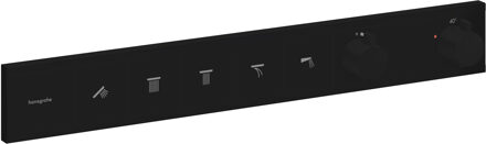 RainSelect thermostaat inbouw voor 5 functies, mat zwart