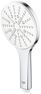 Rainshower SmartActive 130 Handdouche - 13 cm - 3 straalsoorten - chroom/moon white - 26574LS0