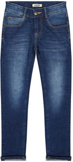 Raizzed Jongens jeans nora tokyo skinny fit dark blue stone Blauw - 158