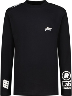 Raizzed jongens longsleeve Zwart - 164
