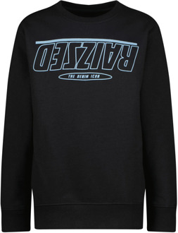 Raizzed Jongens sweater dundee deep Zwart - 116