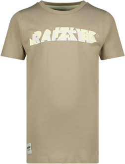 Raizzed Jongens t-shirt augsburg fresh khaki Groen - 116