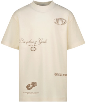 Raizzed jongens t-shirt Ecru - 152