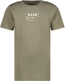 Raizzed Jongens t-shirt huck dusty olive Khaki - 128