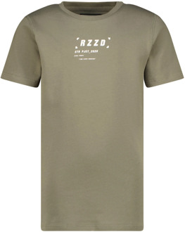 Raizzed Jongens t-shirt huck dusty olive Khaki - 164