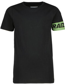 Raizzed Jongens t-shirt scottdale deep Zwart - 116