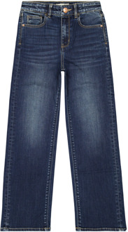 Raizzed Meiden jeans wide leg fit mississippi dark blue stone Blauw - 128