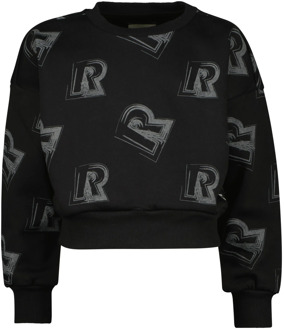 Raizzed Meiden sweater roos deep Zwart - 164
