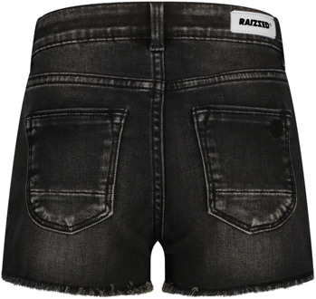 Raizzed meisjes korte broek Black denim - 104