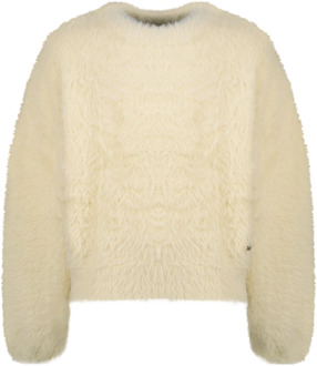 Raizzed meisjes trui Ecru - 116