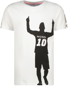 Raizzed Messi jongens t-shirt naope Wit - 176
