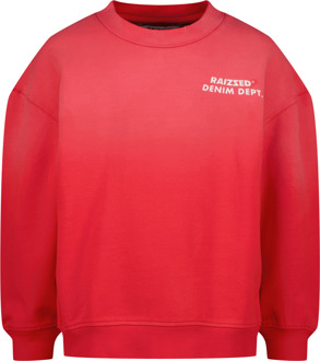 Raizzed zomer sweater jongens - rood - Nover - boxy fit - Maat 152