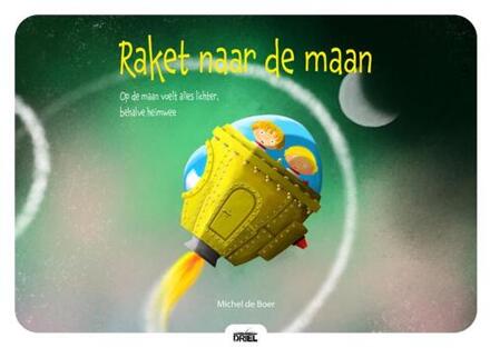 Raket naar de maan kamishibai vertelplaten -  Michel de Boer (ISBN: 9789493341432)