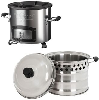 Raketoven Ø26 cm set met kookpot BBQ#BOSS