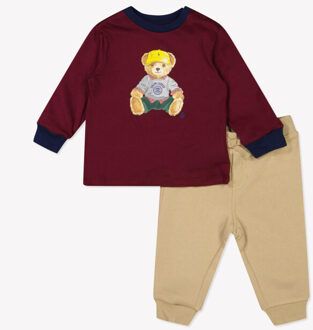 Ralph Lauren Baby jongens setje in Bordeaux - 92