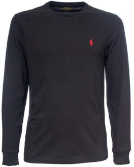 Ralph Lauren Basis T-shirt Polo Ralph Lauren , Black , Heren - 2Xl,M