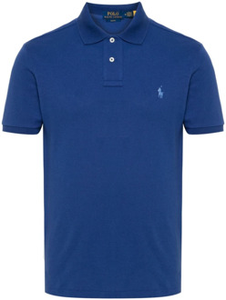 Ralph Lauren Blauwe Polo T-shirts en Polos Ralph Lauren , Blue , Heren - L,M,S
