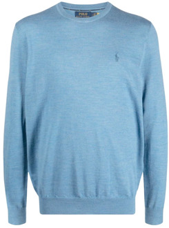 Ralph Lauren Blauwe Sweatshirts voor Heren Aw23 Ralph Lauren , Blue , Heren - XL