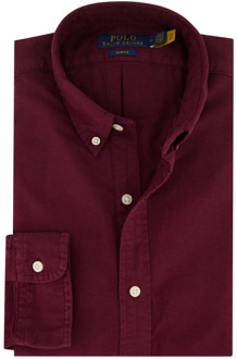 Ralph Lauren Bordeaux Casual Overhemd Ralph Lauren , Red , Heren - 5XL