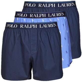 Ralph Lauren Boxers Polo Ralph Lauren WOVEN BOXER X3" Blauw - XXL, S, XL