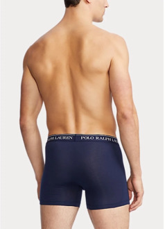 Ralph Lauren Boxershorts met logoband in 3-pack Donkerblauw - XL