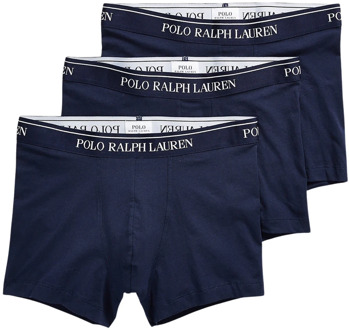Ralph Lauren Boxershorts met logoband in 3-pack Donkerblauw