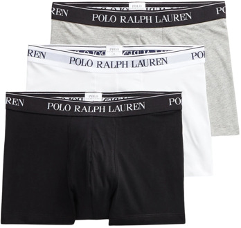 Ralph Lauren Boxershorts met logoband in 3-pack Wit
