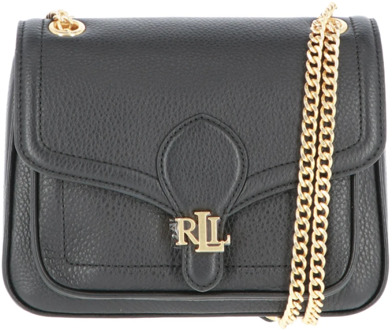 Ralph Lauren Bradley SM Schoudertas Klein Ralph Lauren , Black , Dames - ONE Size