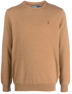 Ralph Lauren Bruine Sweaters LS CN PP Ralph Lauren , Brown , Heren - XL