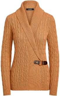 Ralph Lauren Bruine Sweaters voor Vrouwen Ralph Lauren , Brown , Dames