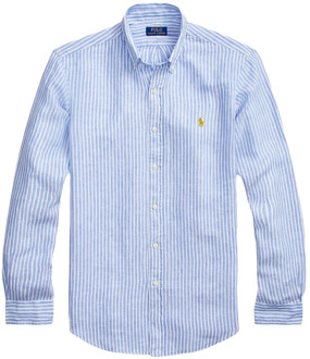 Ralph Lauren Button-down overhemden en polo's Ralph Lauren , Blue , Heren - 2Xl,Xl,L