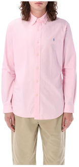 Ralph Lauren Caramel Pink Oxford Overhemd Ralph Lauren , Pink , Heren - Xl,L,M