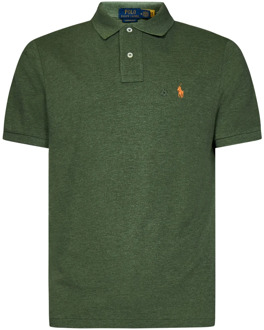 Ralph Lauren Cargo Groene Polo T-shirts en Polos Polo Ralph Lauren , Green , Heren - 2Xl,Xl,M,S