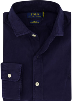 Ralph Lauren Casual Donkerblauw Polo Shirt Ralph Lauren , Blue , Heren - Xl,L,M