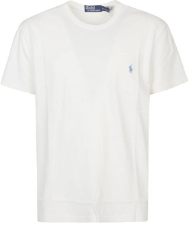 Ralph Lauren Casual Katoenen T-shirt Ralph Lauren , White , Heren - 2Xl,Xl,L,M,S