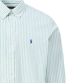 Ralph Lauren Casual overhemd streep - maat XL Groen