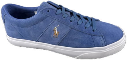 Ralph Lauren Casual Sneakers voor Dagelijks Gebruik Polo Ralph Lauren , Blue , Heren - 45 Eu,44 Eu,40 Eu,42 Eu,46 Eu,41 EU
