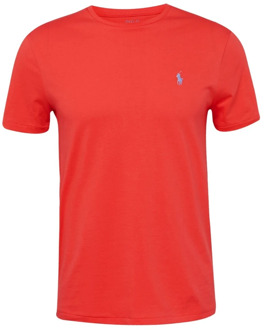 Ralph Lauren Comfortabel en stijlvol katoenen T-shirt voor heren Ralph Lauren , Red , Heren - Xl,M,S